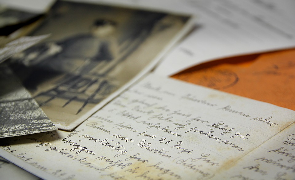 Vintage letter